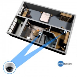 Квартира 2 камеры IP + регистратор